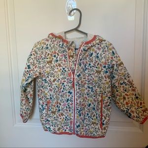 Mini Boden rain jacket Size 3-4